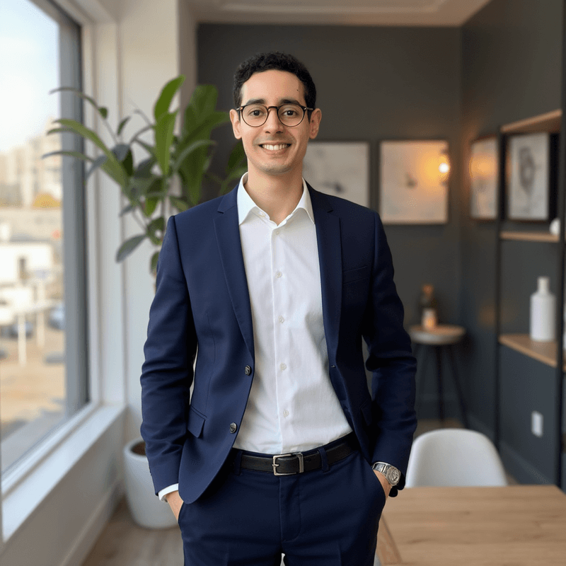 Yassine Rochd, fondateur d'Invest Prep